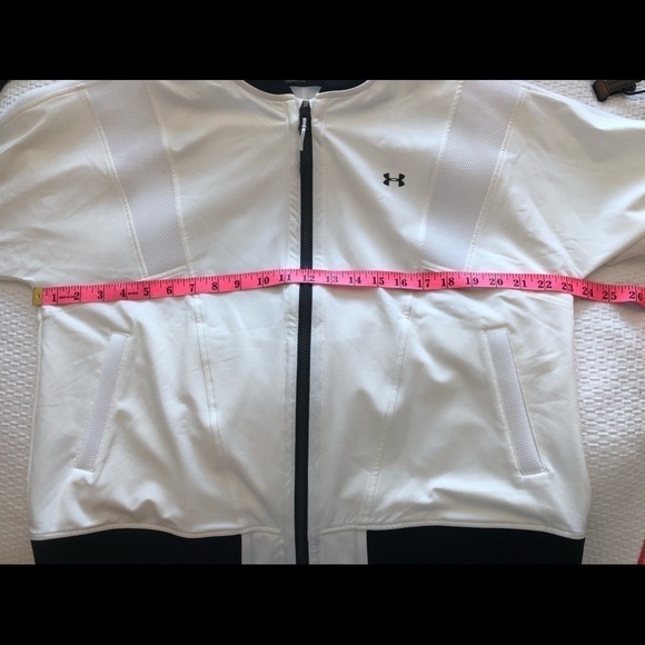 Under Armour Mixed Media Women Bomber Jacket - Picture 14 of 16